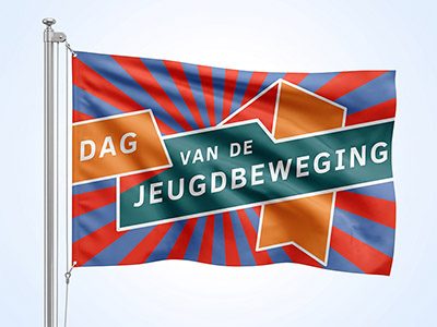 Dag v/d jeugdbeweging vlag